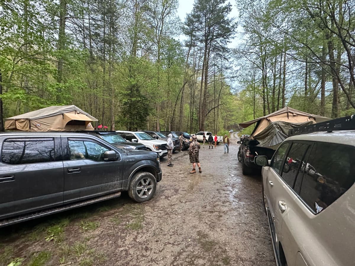 OO community gathering at camp